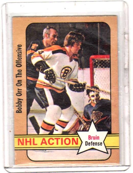 1972 O-Pee-Chee  Bobby Orr  Card #58 - Boston Bruins